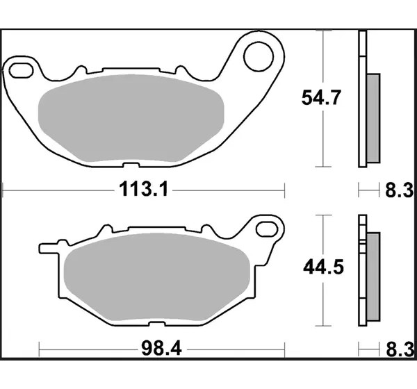 BREMBO Bremsbeläge & Bremsbacken - Detailansicht