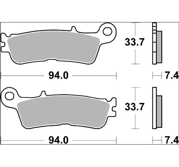BREMBO Bremsbeläge & Bremsbacken - Detailansicht
