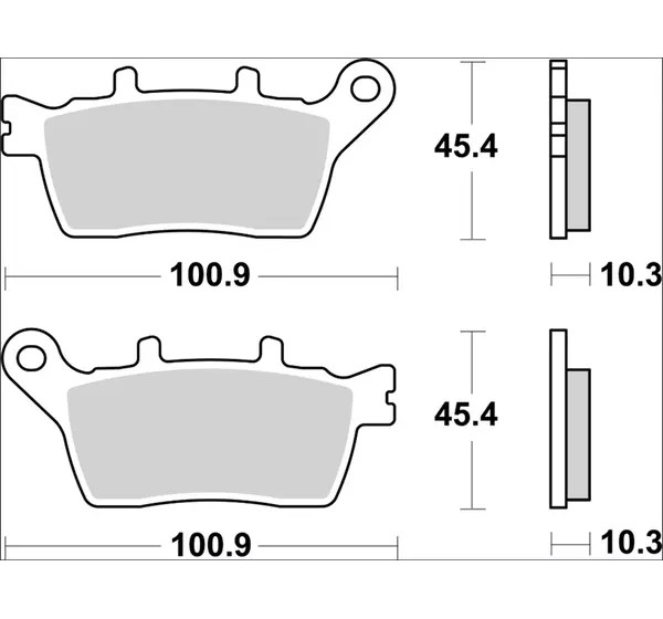 BREMBO Bremsbeläge & Bremsbacken - Detailansicht