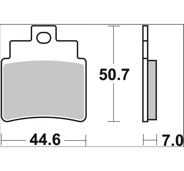 BREMBO Bremsbeläge & Bremsbacken - Detailansicht