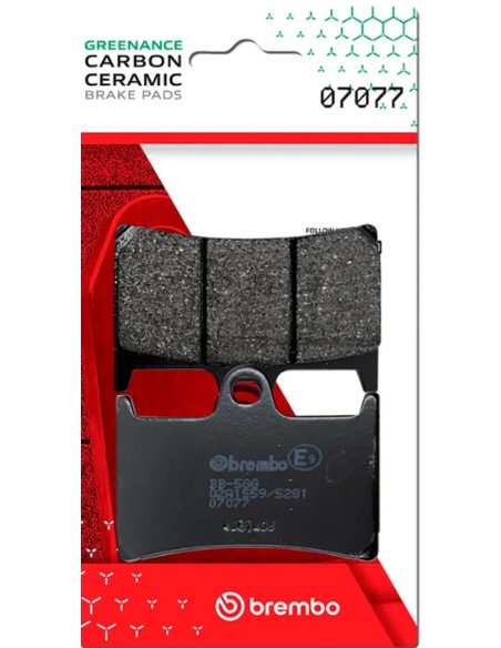 BREMBO Bremsbeläge & Bremsbacken - Einbaubeispiel