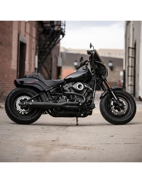 S&S CYCLE Komplettanlagen - EXHAUST 2:1 SUPERSTREET - BLAC