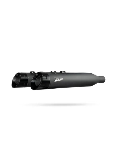 ZARD Endschalldämpfer - TOURING SLIP-ONS RACING BLACK