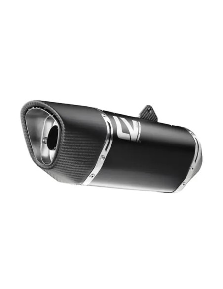LEOVINCE Endschalldämpfer - EXHAUST LV-14 R YAM MT-07 BK