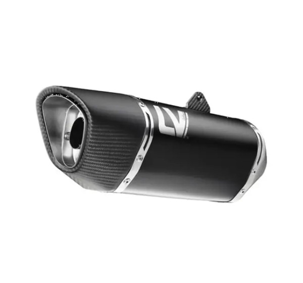 LEOVINCE Endschalldämpfer - EXHAUST LV-14 R YAM MT-07 BK