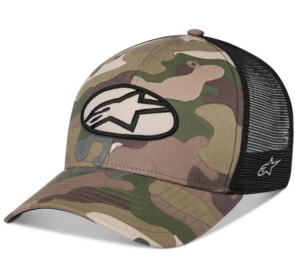 ALPINESTARS (CASUALS) Kopf- & Halsbedeckungen - HAT CRV BILL TRUCK OBLIQUE CAM