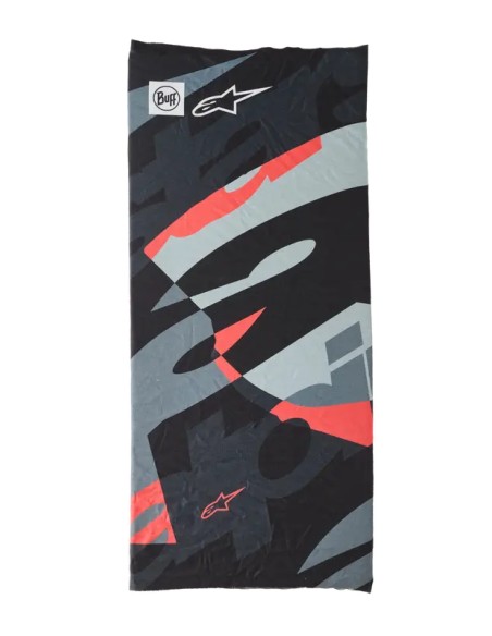 ALPINESTARS (CASUALS) Kopf- & Halsbedeckungen - NECKTUBE BUFF MOGRESS BLACK/RE