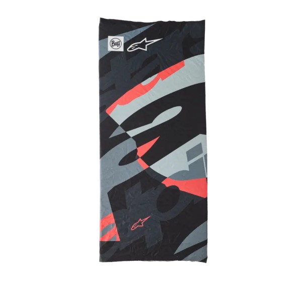 ALPINESTARS (CASUALS) Kopf- & Halsbedeckungen - NECKTUBE BUFF MOGRESS BLACK/RE