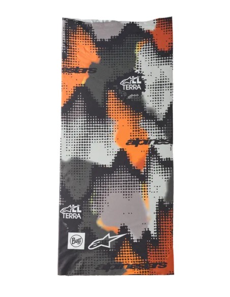 ALPINESTARS (CASUALS) Kopf- & Halsbedeckungen - NECKTUBE BUFF NAZCA GRAY/ORANG