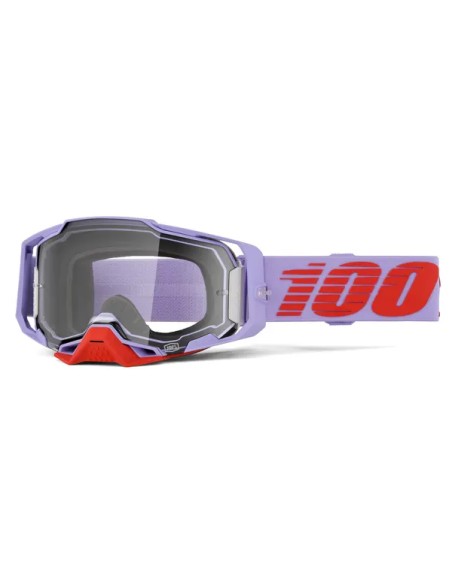 100% Motorradbrillen - GOGGLE ARMEGA FAUSTO - CLEAR