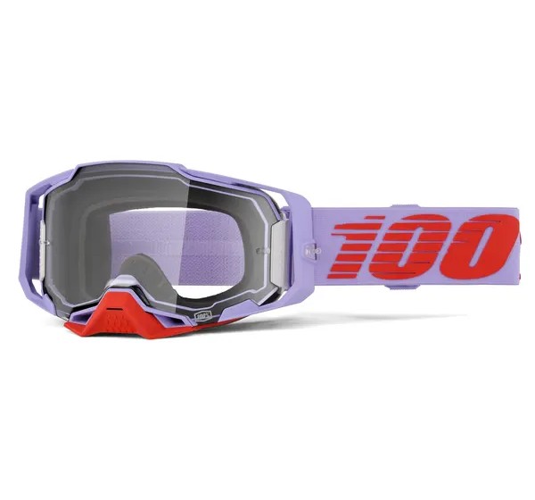 100% Motorradbrillen - GOGGLE ARMEGA FAUSTO - CLEAR
