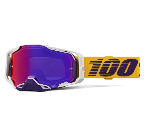 100% Motorradbrillen - GOGGLE ARMEGA DIFENBAK - PURPL