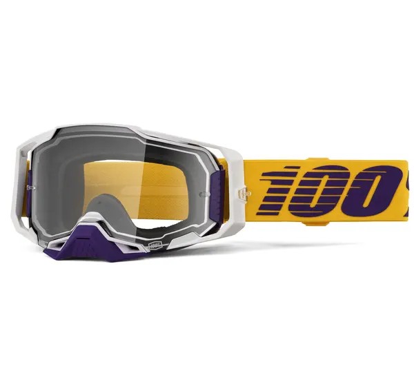100% Motorradbrillen - GOGGLE ARMEGA DIFENBAK - CLEAR