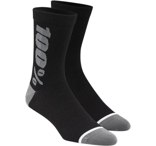 100% Socken - SOCKS RHYTHM BK/GY SM/MD