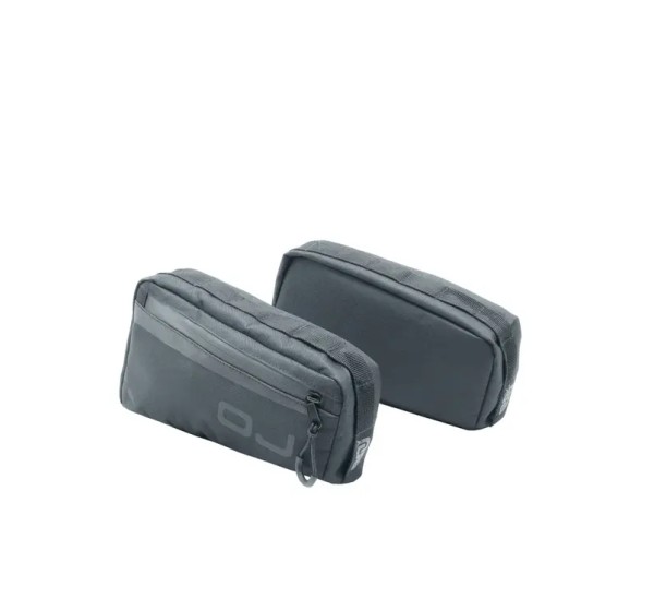 OJ ATMOSFERE METROPOLITANE s.r Satteltaschen - SIDE BAGS DUAL 1L BLACK