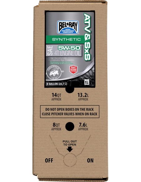 BEL-RAY Öl- und Schmierstoffe - OIL 5W50 SYNTHETIC SXS & ATV 6