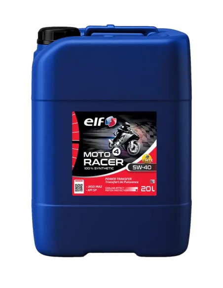 ELF Öl- und Schmierstoffe - OIL MOTO 4 RACER 5W-40 SYN 20