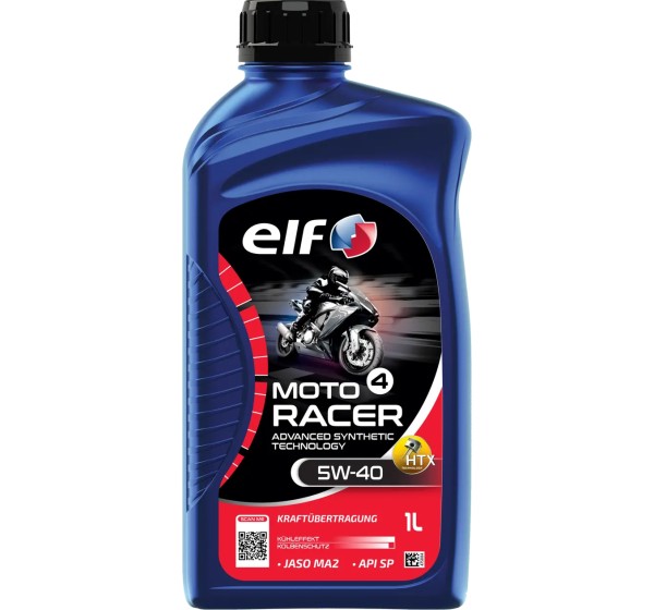 ELF Öl- und Schmierstoffe - OIL MOTO 4 RACER 5W-40 DE ADV