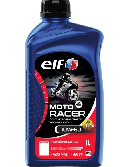 ELF Öl- und Schmierstoffe - OIL MOTO 4 RACER 10W-60 DE ADV