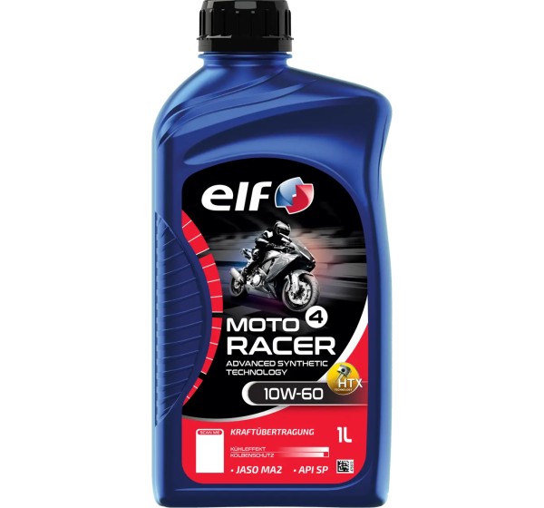 ELF Öl- und Schmierstoffe - OIL MOTO 4 RACER 10W-60 DE ADV