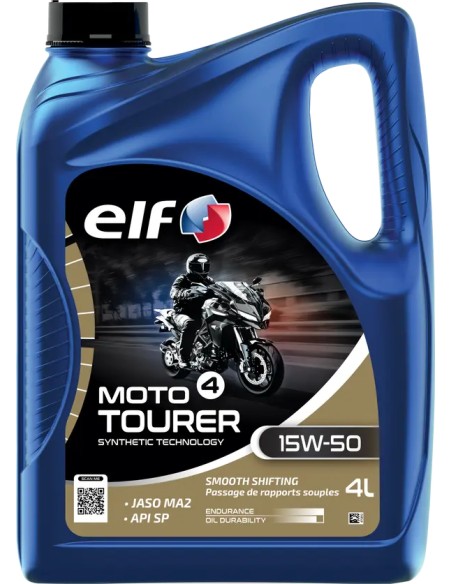 ELF Öl- und Schmierstoffe - OIL MOTO 4 TOURER 15W-50 SYN T
