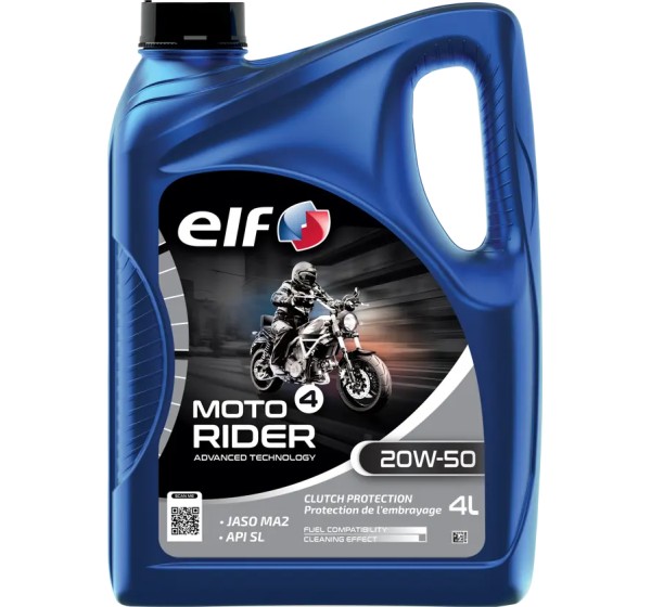 ELF Öl- und Schmierstoffe - OIL MOTO 4 RIDER 20W-50 ADV TE