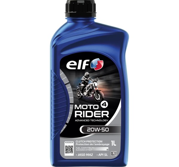 ELF Öl- und Schmierstoffe - OIL MOTO 4 RIDER 20W-50 ADV TE