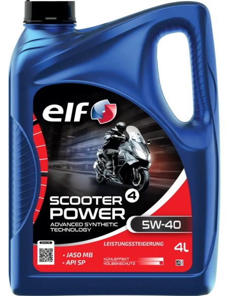 ELF Öl- und Schmierstoffe - OIL SCOOTER 4 POWER 5W-40 DE A