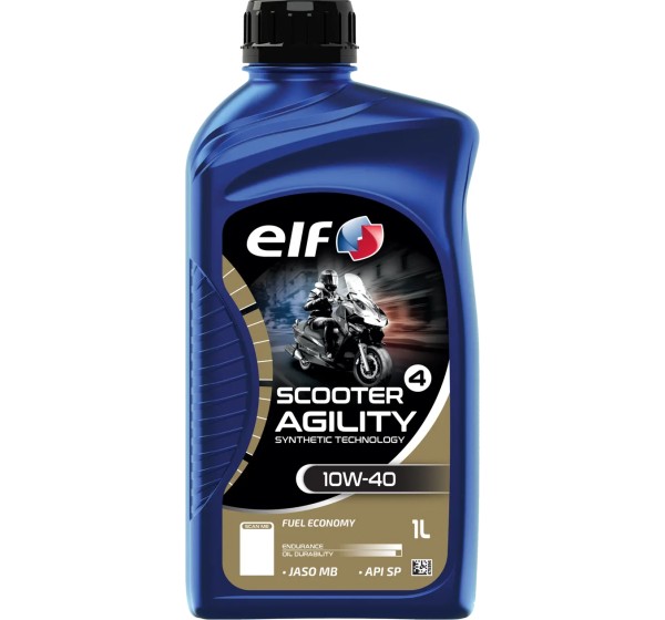 ELF Öl- und Schmierstoffe - OIL SCOOTER 4 AGILITY 10W-40 S