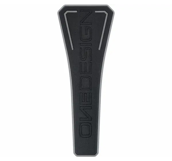 ONEDESIGN Dekorsätze & Aufkleber - TANKPAD HDF UNI BLACK/GREY