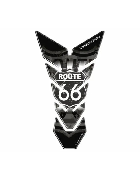 ONEDESIGN Dekorsätze & Aufkleber - TANKPAD BLACK EDITION ROUTE 66