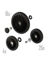 Komplettes Radsatz - X4S