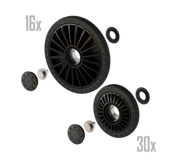 CAMSO - ATV Motorschlitten Lenksysteme & Federung - S-KIT COMPLETE ATV WHEEL