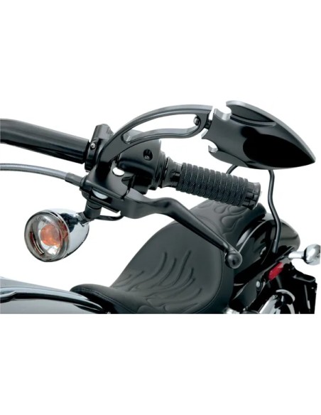DRAG SPECIALTIES Griffarmaturen & Hebel - Einbaubeispiel