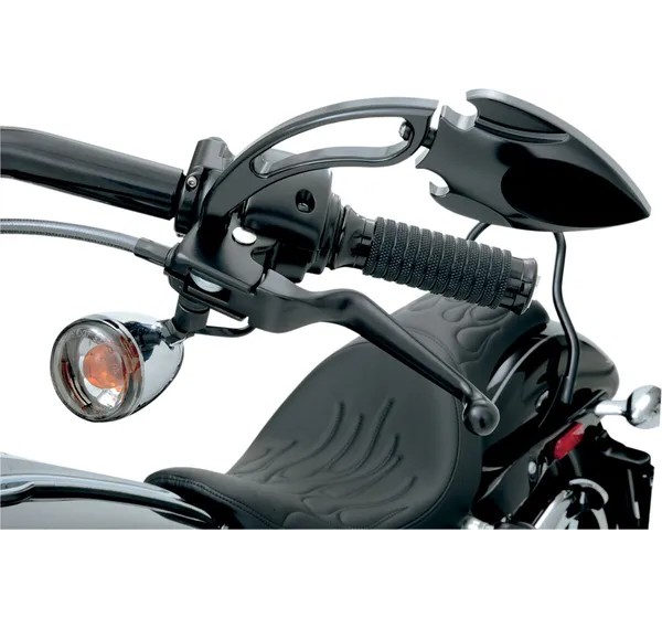 DRAG SPECIALTIES Griffarmaturen & Hebel - Einbaubeispiel