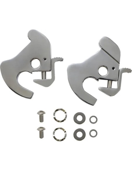 DRAG SPECIALTIES Montagematerial & Zubehör - LATCH DETACHABLE KIT CHRM