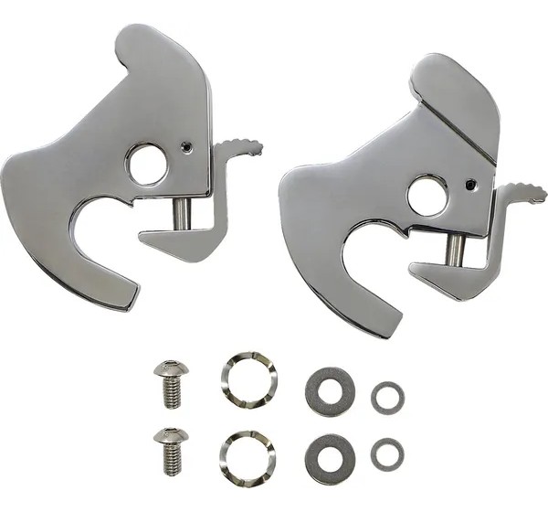 DRAG SPECIALTIES Montagematerial & Zubehör - LATCH DETACHABLE KIT CHRM