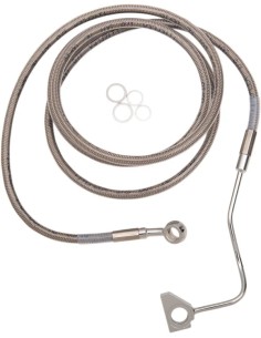 Edelstahl-Bremsleitungs-Kit, verlängert