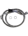 Verlängerte Edelstahl-Bremsleitung