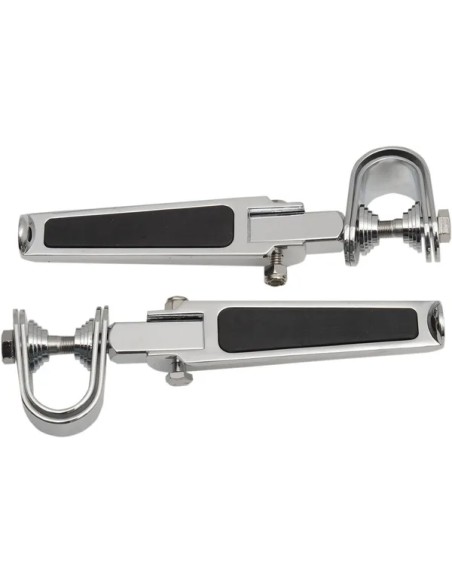 DRAG SPECIALTIES Fußrasten - U-CLAMP RUBBER INLAY FOOT PEGS