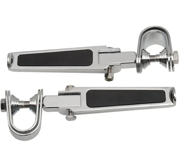 DRAG SPECIALTIES Fußrasten - U-CLAMP RUBBER INLAY FOOT PEGS