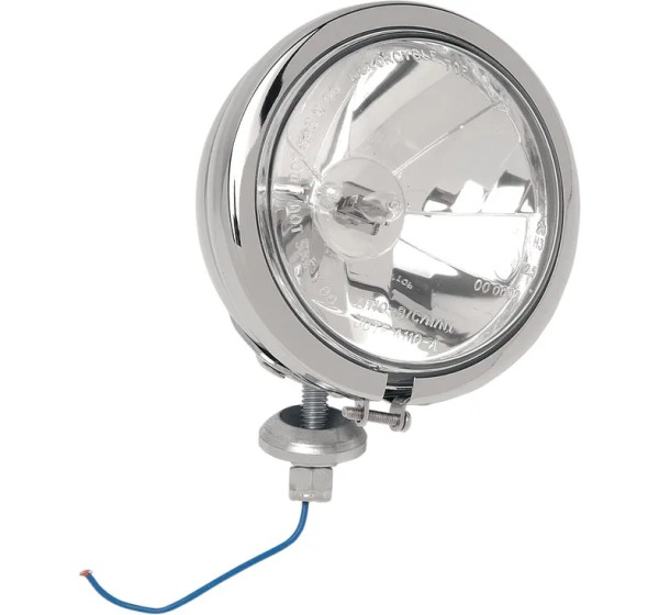 DRAG SPECIALTIES Zusatzbeleuchtung - SPOTLIGHT STUD MOUNT CLEAR 4.5