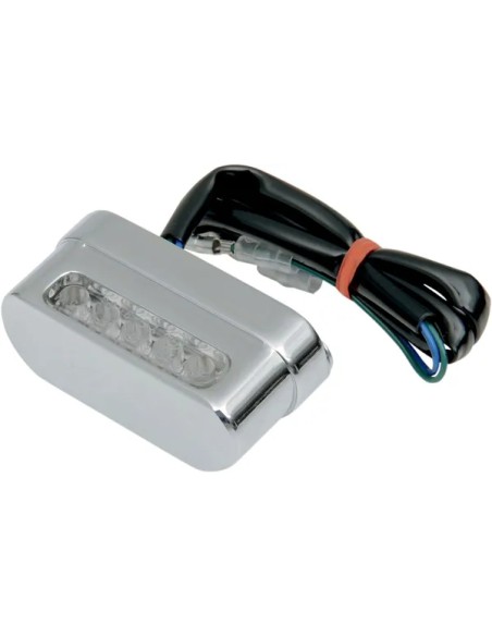 DRAG SPECIALTIES Zusatzbeleuchtung - LIGHT LED TAG CHROME