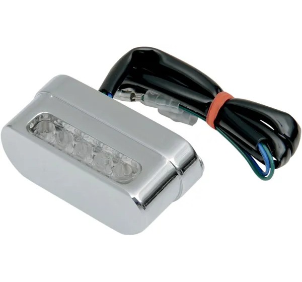 DRAG SPECIALTIES Zusatzbeleuchtung - LIGHT LED TAG CHROME