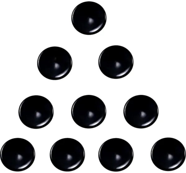DRAG SPECIALTIES Montagematerial & Zubehör - COVER BOLT 1/4 BTN ALN BK