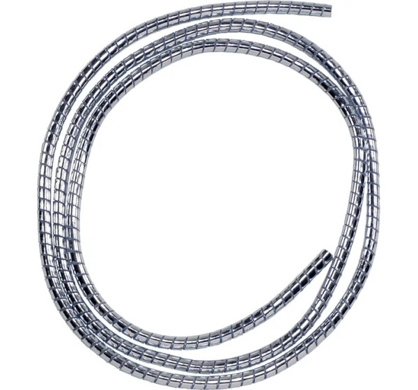 DRAG SPECIALTIES Montagematerial & Zubehör - CHROME CABLE COVER 5' X 3/16