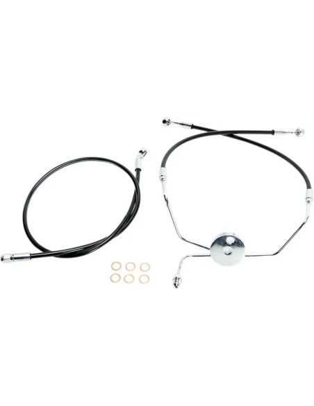MAGNUM SHIELDING Brems- & Kupplungsleitungen für Harley Davidson FLHT 1450 1999-2006