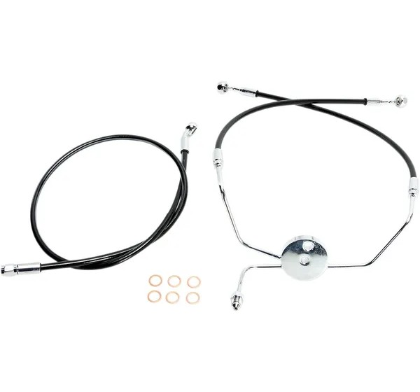 MAGNUM SHIELDING Brems- & Kupplungsleitungen für Harley Davidson FLHT 1450 1999-2006