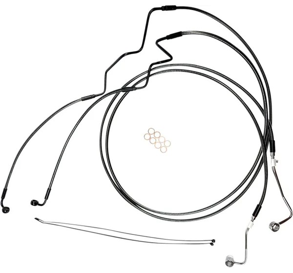 MAGNUM SHIELDING Brems- & Kupplungsleitungen für Harley Davidson FLHTK 1868 ABS 2019-2024