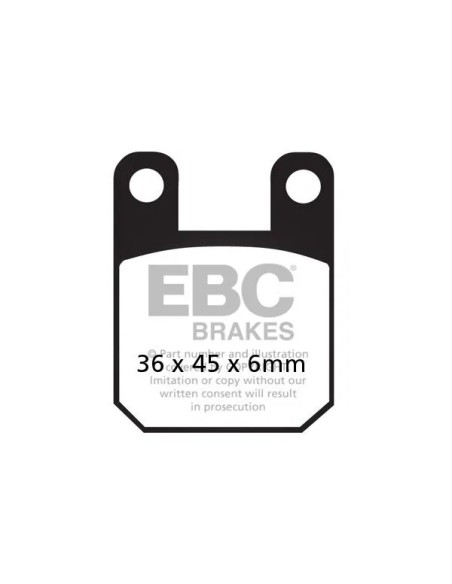 EBC Bremsbeläge & Bremsbacken für BETA EIKON 50 1999-2006
